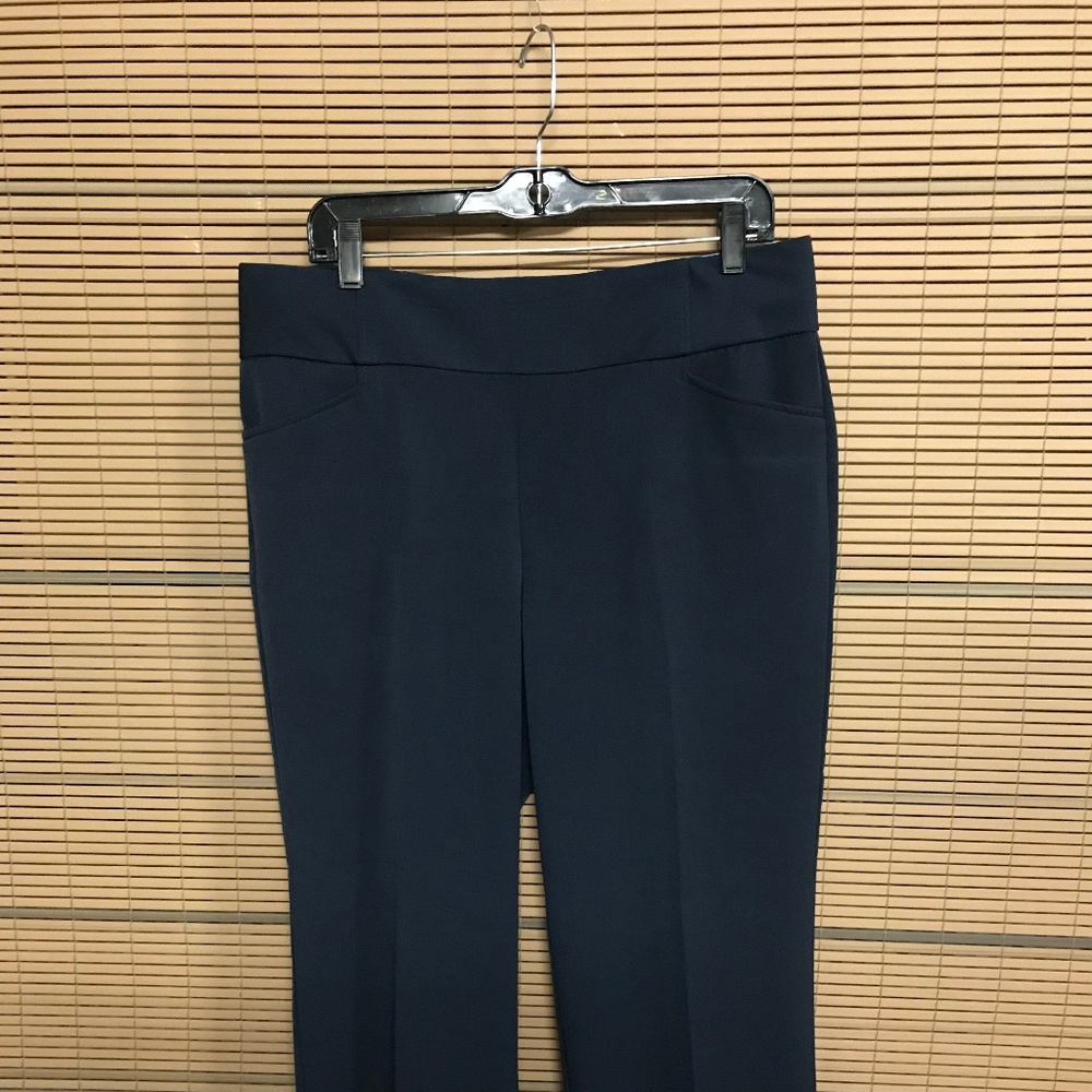 Christopher & Banks Pull-On Navy Trouser SIZE:12S